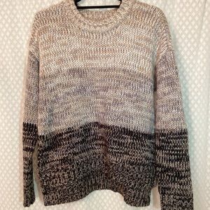 Cupio Knit Crew-High Neck Sweater